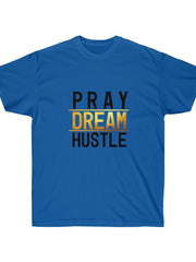 Load image into Gallery viewer, Pray Dream Hustle - Men's Ultra Cotton Tee