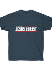 Load image into Gallery viewer, Powered by Jesus Christ - Men's Ultra Cotton Tee