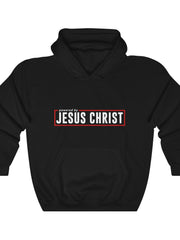 Load image into Gallery viewer, Powered by Jesus Christ - Men's Heavy Blend™ Hooded Sweatshirt