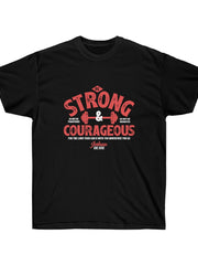 Load image into Gallery viewer, Be Strong and Courageous - Men's Ultra Cotton Tee