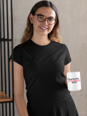 Load image into Gallery viewer, Fearfully and Wonderfully Made - White Ceramic Mug