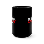 Load image into Gallery viewer, Be Strong and Courageous - Black Mug 15oz
