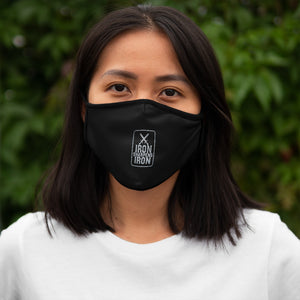 Iron Sharpens Iron - Fitted Polyester Face Mask