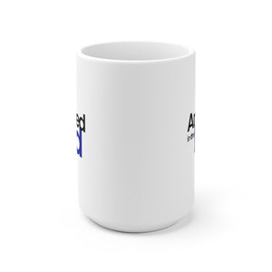 Anchored in the Lord - White Ceramic Mug