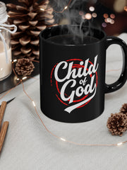 Load image into Gallery viewer, Child of God - Black mug 11oz
