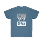 Load image into Gallery viewer, Stop Drop Pray - Unisex Ultra Cotton Tee

