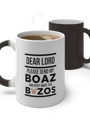 Load image into Gallery viewer, Lord Send My Boaz - Color Changing Mug
