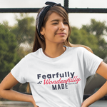 Load image into Gallery viewer, Fearfully and Wonderfully Made - Women&#39;s Ultra Cotton Tee
