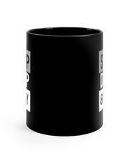 Load image into Gallery viewer, Stop Drop &amp; Pray - Black mug 11oz

