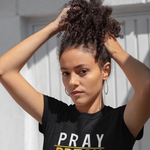Load image into Gallery viewer, Pray Dream Hustle - Women&#39;s Ultra Cotton Tee
