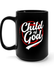 Load image into Gallery viewer, Child of God - Black Mug 15oz
