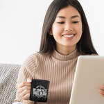 Load image into Gallery viewer, Note to Self - Black mug 11oz
