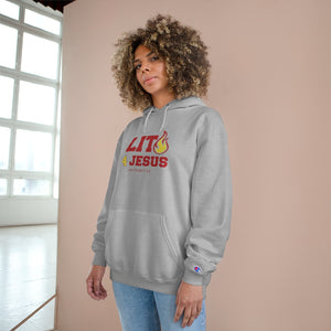 Lit 4 Jesus - Unisex Champion Hoodie