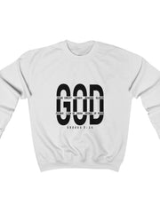 Load image into Gallery viewer, Men&#39;s GOD Heavy Blend™ Crewneck Sweatshirt
