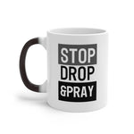 Load image into Gallery viewer, Stop Drop &amp; Pray - Color Changing Mug
