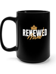 Load image into Gallery viewer, Renewed Mind - Black Mug 15oz
