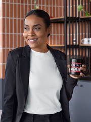 Load image into Gallery viewer, By His Stripes We are Healed - Black mug 11oz
