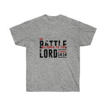 Load image into Gallery viewer, The Battle belongs to you Lord - Men&#39;s Ultra Cotton Tee
