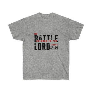 The Battle belongs to you Lord - Men's Ultra Cotton Tee