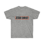 Load image into Gallery viewer, Powered by Jesus Christ - Women&#39;s Ultra Cotton Tee
