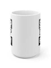 Load image into Gallery viewer, Stop Drop &amp; Pray - White Ceramic Mug
