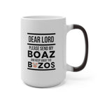 Load image into Gallery viewer, Lord Send My Boaz - Color Changing Mug
