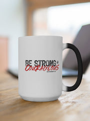 Load image into Gallery viewer, Be Strong and Courageous - Color Changing Mug
