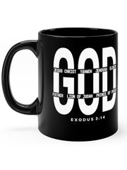 Load image into Gallery viewer, God - Black mug 11oz
