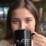 Load image into Gallery viewer, Be Still - Black mug 11oz
