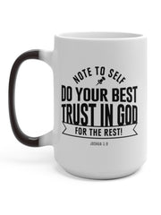 Load image into Gallery viewer, Note to Self - Color Changing Mug
