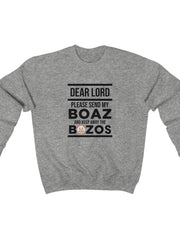 Load image into Gallery viewer, Lord Send My Boaz - Women&#39;s Heavy Blend™ Crewneck Sweatshirt
