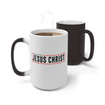 Load image into Gallery viewer, Powered by Jesus Christ - Color Changing Mug
