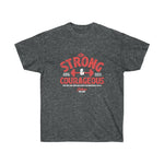 Load image into Gallery viewer, Be Strong and Courageous - Men&#39;s Ultra Cotton Tee
