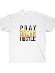 Load image into Gallery viewer, Pray Dream Hustle - Men&#39;s Ultra Cotton Tee
