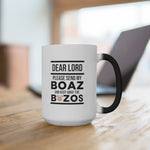 Load image into Gallery viewer, Lord Send My Boaz - Color Changing Mug
