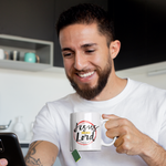 Load image into Gallery viewer, Jesus is Lord - White Ceramic Mug
