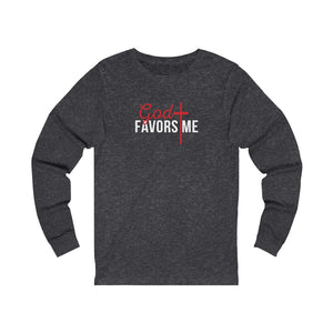 God Favors Me - Women's Jersey Long Sleeve Tee