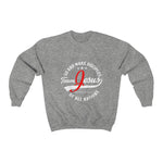 Load image into Gallery viewer, Men&#39;s Go and Make disciples Heavy Blend™ Crewneck Sweatshirt

