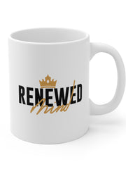Load image into Gallery viewer, Renewed Mind - White Ceramic Mug
