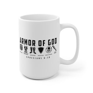 Armor of God - White Ceramic Mug