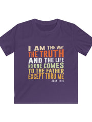Load image into Gallery viewer, I Am The Way - Kids Softstyle Tee
