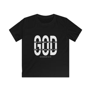 God - Kids Softstyle Tee