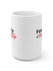 Load image into Gallery viewer, Fearfully and Wonderfully Made - White Ceramic Mug
