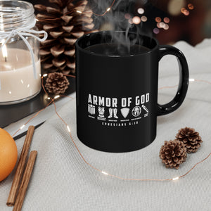 Armor of God - Black mug 11oz