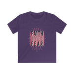 Load image into Gallery viewer, Faith over Fear - Kids Softstyle Tee
