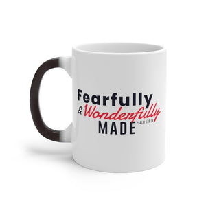 Fearfully and Wonderfully Made - Color Changing Mug