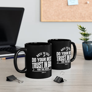 Note to Self - Black mug 11oz