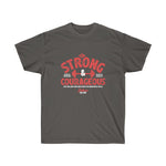 Load image into Gallery viewer, Be Strong and Courageous - Men&#39;s Ultra Cotton Tee
