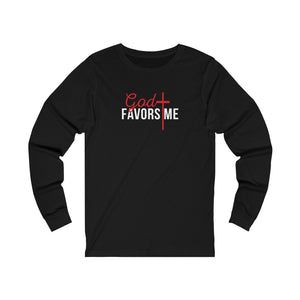 God Favors Me - Women's Jersey Long Sleeve Tee