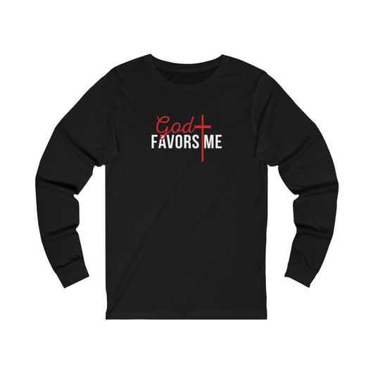 God Favors Me - Women's Jersey Long Sleeve Tee